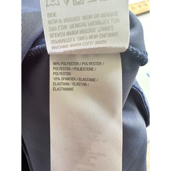 Susan Graver XL Velvet Velour 2 Piece Set Jacket Shell Blue Midi Dress Office - Picture 14 of 14